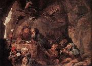 TENIERS, David the Younger, Temptation of St Anthony